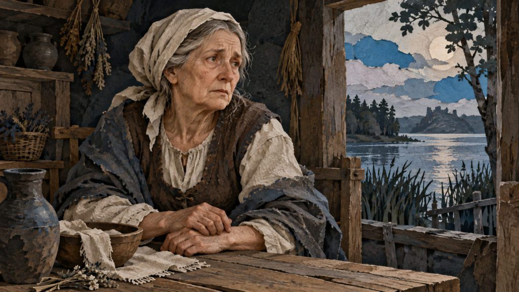 Ilustracja literacka: Wdowa (Balladyna) – charakterystyka