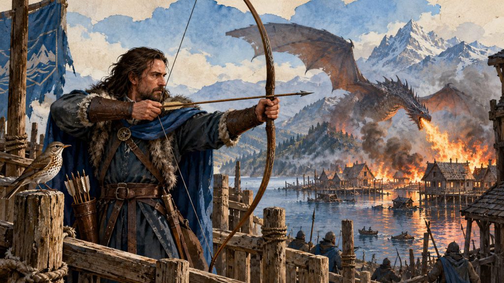 Bard – charakterystyka – ilustracja postaci literackiej