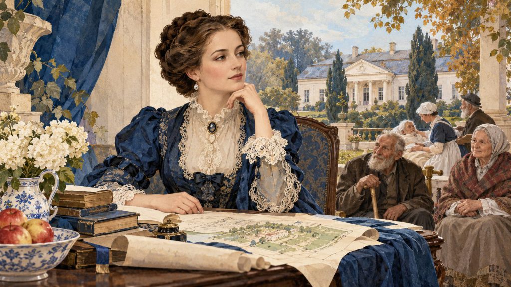 Prezesowa Zasławska - charakterystyka – ilustracja postaci literackiej